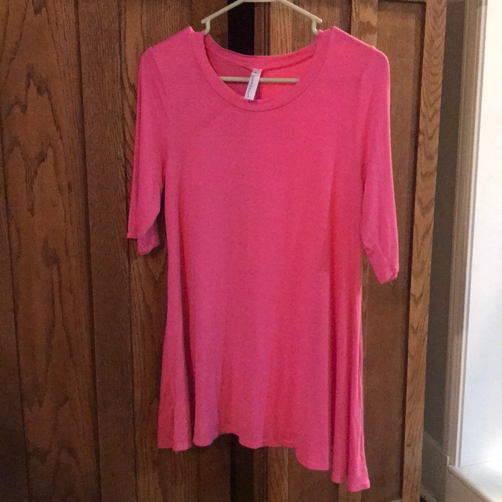 Cute pink boutique top size small